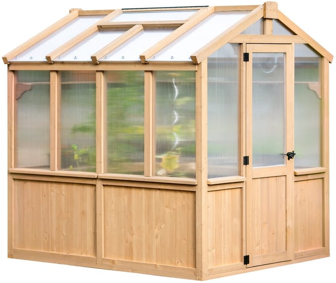 Westmann Tuinkas van Hout - Broeikas YD12842 - 238x204x236 cm