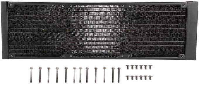 Waterkoeling - 12 Buizen - G1/4-schroefdraad, Warmtewisselaar voor PC (360 mm)