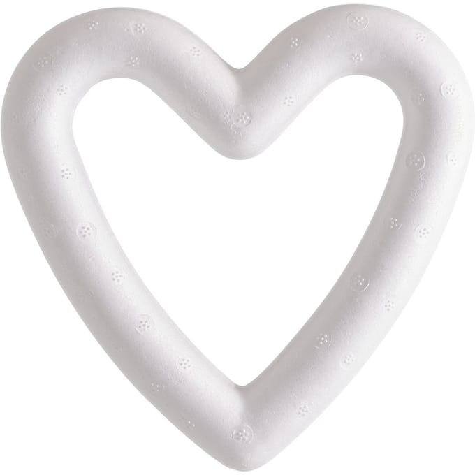 Piepschuim-hart lijst, 15 cm