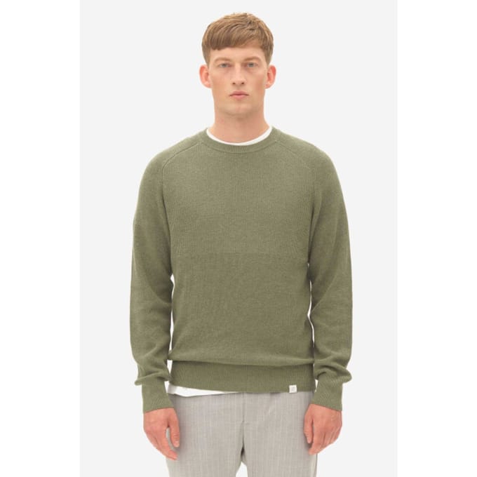 NOWADAYS Trui nos022 750 oil green