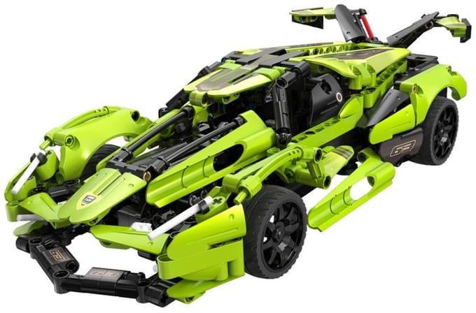 CADA - Voitures 1:14 - Sportscar chassis - Shadow edge sport car - 432pcs.
