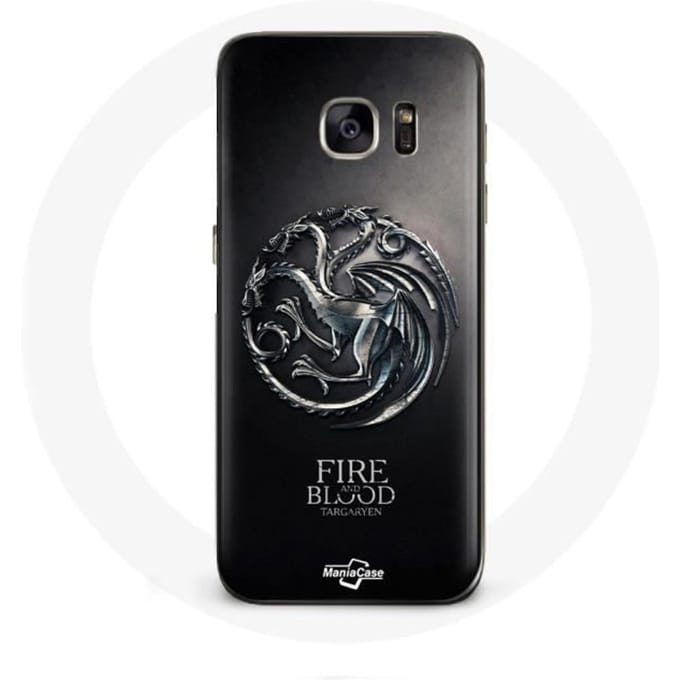 Case voor Samsung Galaxy S7 Edge Game Of Thrones Targaryen van vuur en bloed