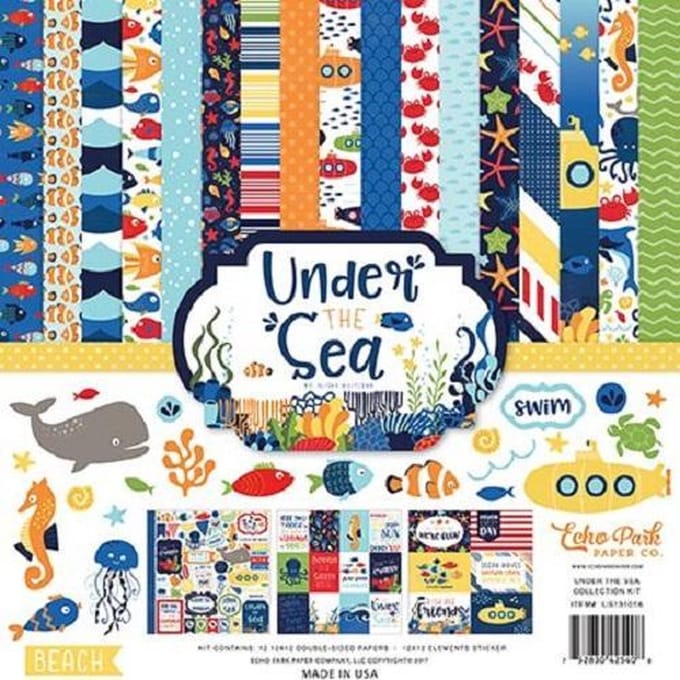 Echo Park: Under The Sea Collection Kit 12x12" (US131016)