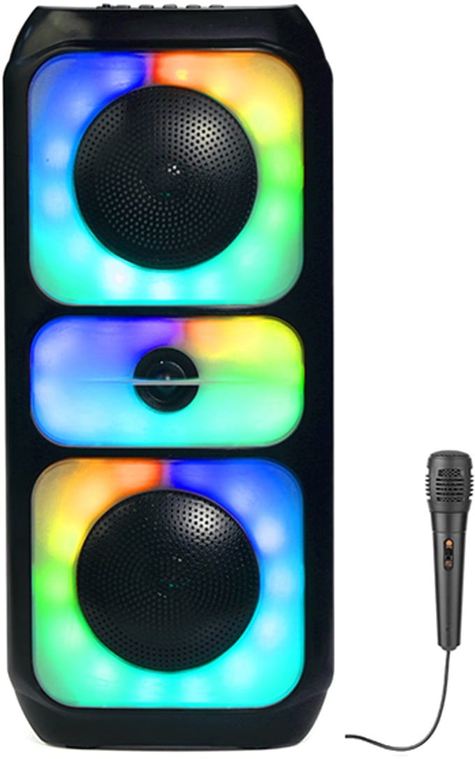 Tracer Powervox P2 TWS BT draadloze luidspreker met microfoon - Bluetooth 5.0 - karaokemodus - RMS-vermogen 20 W