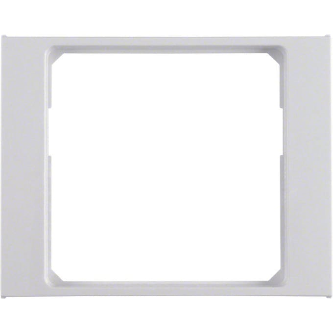 Hager Berker K1 Adapterring Voor Middenstuk 50x50 mm Wit Glanzend - 11087109 [2 stuks]