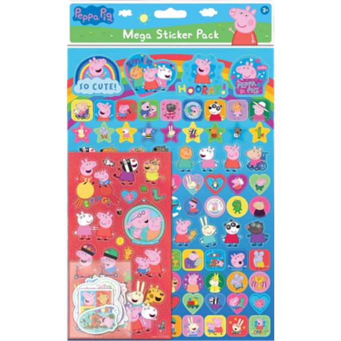 Peppa Pig and Friends Mega Sticker Pack