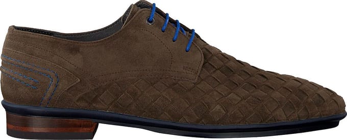 Floris Van Bommel Heren Nette Schoenen 14058 - Bruin - Maat 41+