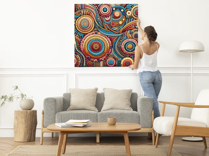 Kunstprint | Wanddecoratie | Canvas | 20 × 20 cm