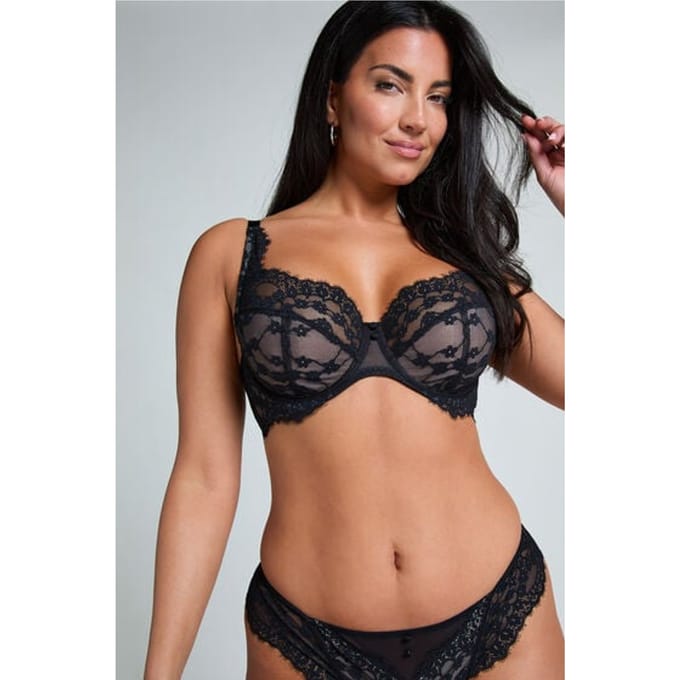Hunkemöller Niet-voorgevormde beugel bh Daisy Zwart