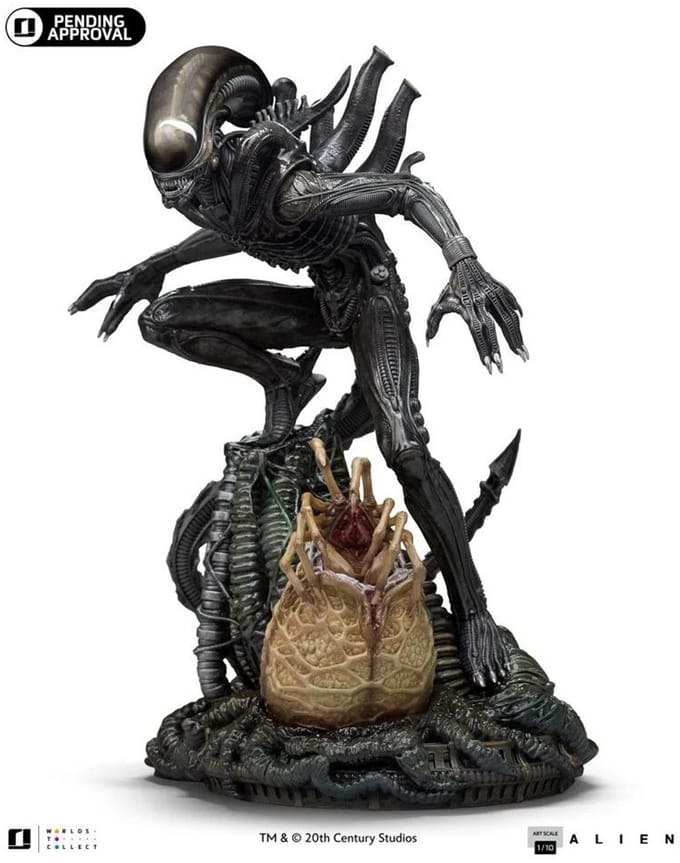 Alien Art Scale Statue 1/10 Alien Big Chap 24 cm