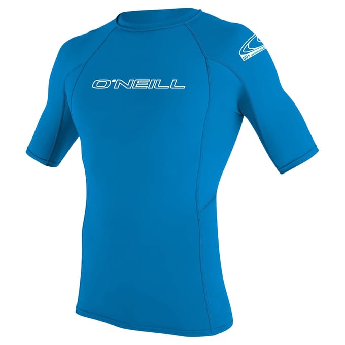 O'Neill - UV-shirt voor kinderen met korte mouwen - Basic Rash - Donkerblauw - maat 146-152cm