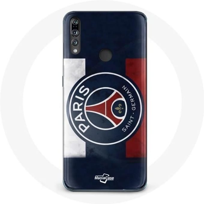 Coque - Paris Saint Germain - Huawei P30 Lite - Rigide - Synthétique - Bleu