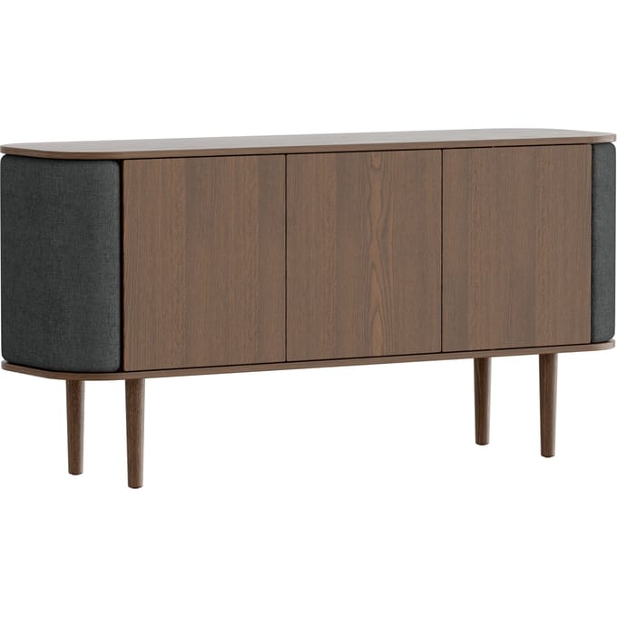 UMAGE Treasures Sideboard met 3 deuren - shadow - eiken donker