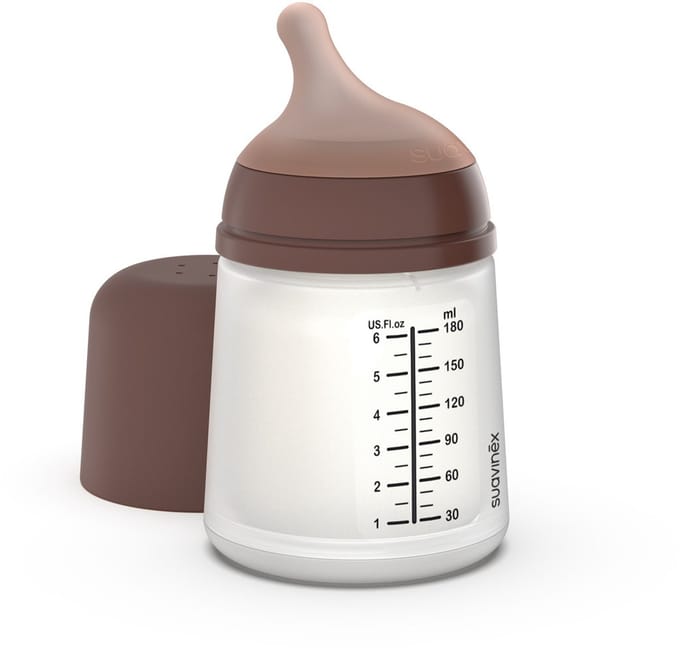 Suavinex Zero Zero Anti-Koliek Fles Borstvoeding - One Size - 180ml - Deep