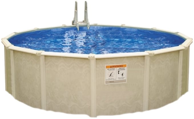 Interline Stalen zwembad Century Rond 3,60 m Basis Pakket