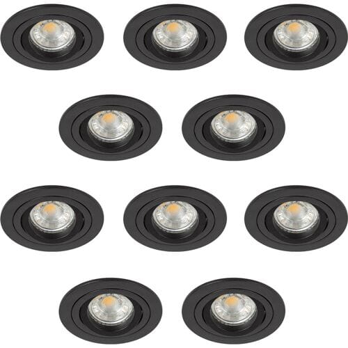 KS Verlichting Set Lune inbouwspots 10 stuks