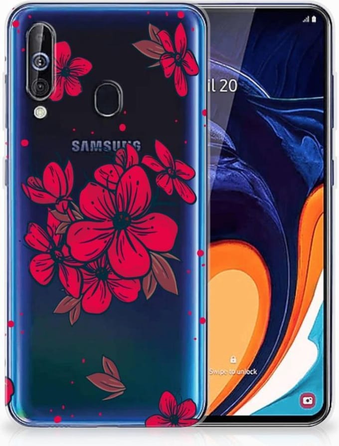Samsung Galaxy A60 TPU Case Blossom Red