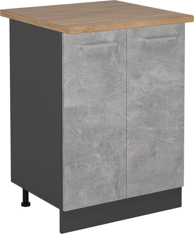 Vicco R-Line Keukenonderkast – 60 cm, WB Eik Beton