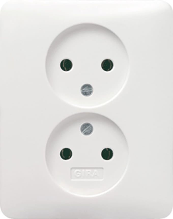 Gira wandcontactdoos Standaard 55 (WCD-schakelmateriaal) - 079803 - E2FVJ