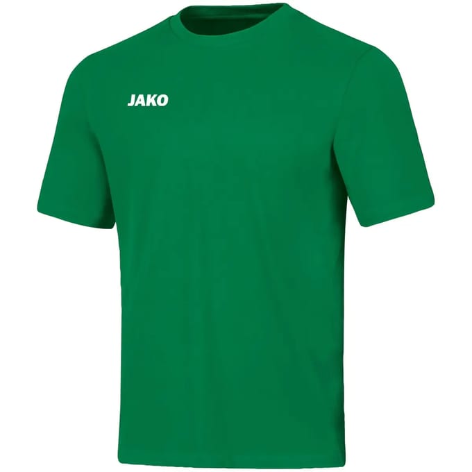 Jako Base T-Shirt Kinderen - Sportgroen | Maat: 140