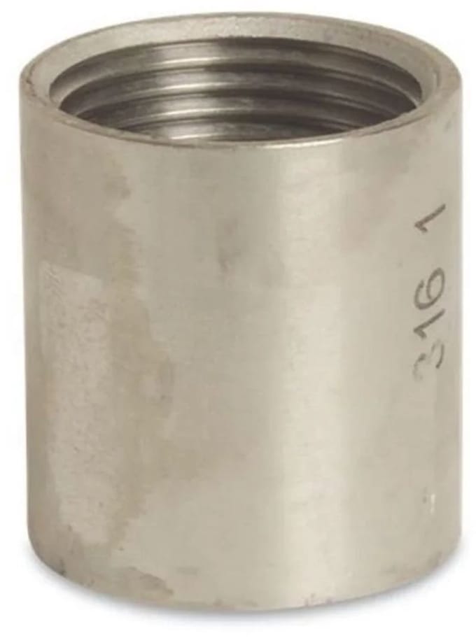 RVS Muffe 1 1/4 IG, Draadfitting RVS 316