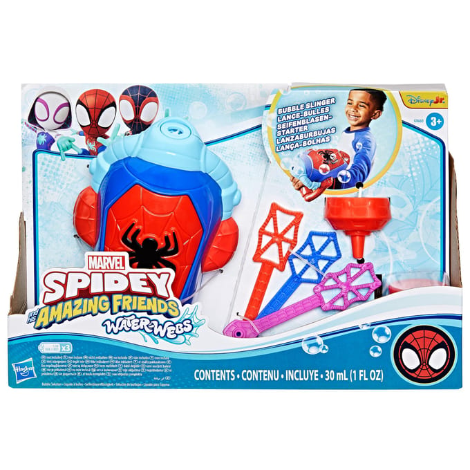 Hasbro - Spidey bellenblaas speelgoed Spider-Man voor kinderen.