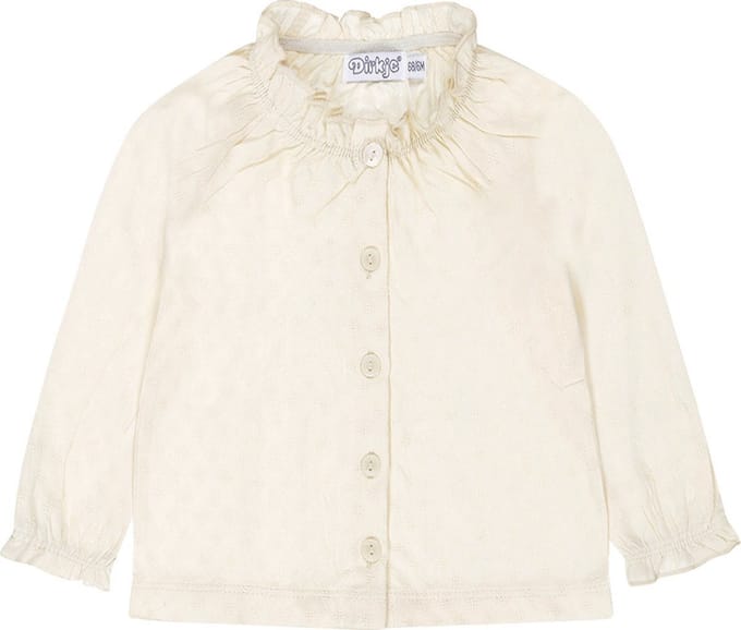 Dirkje Q- Girls shine Meisjes Blouse - Maat 56