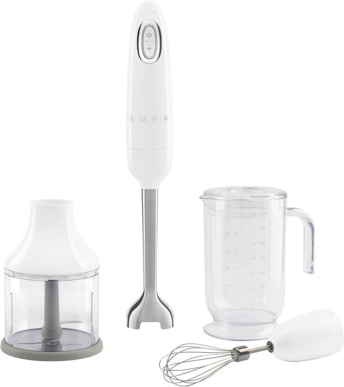 Staafmixer - Handmixer Keuken - Snel Mixen - Flowblend Systeem - 700 Watt - Wit