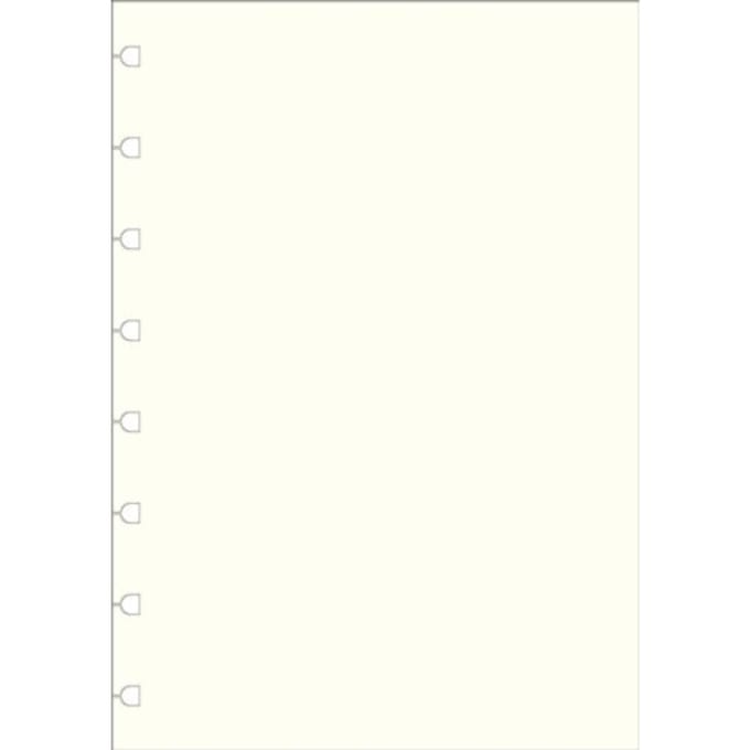Filofax A5 Notebook Refill - Plain Paper White