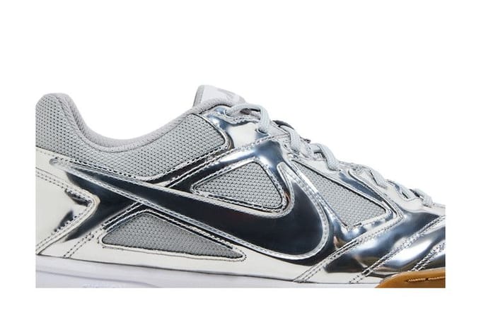 Nike Gato LV8 Metallic Zilver Wit Kauwgom Lichtbruin 42 gray