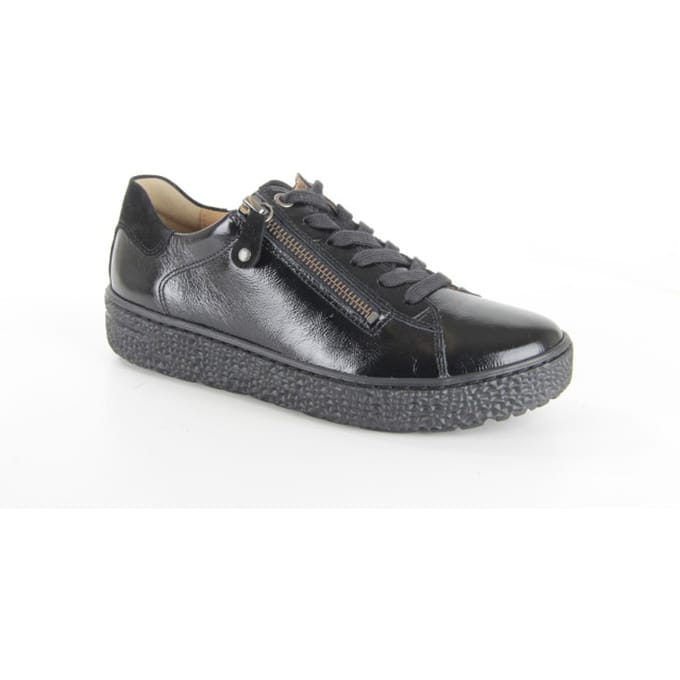 Hartjes 162.1401 Phil Sneakers - Leer - Dames - Zwart - Maat 40