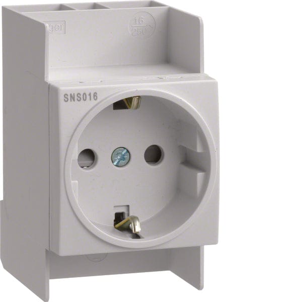 Hager Component voor din-rail wandcontactdoos Modulair (Europese Stekkerdoos) - SNS016
