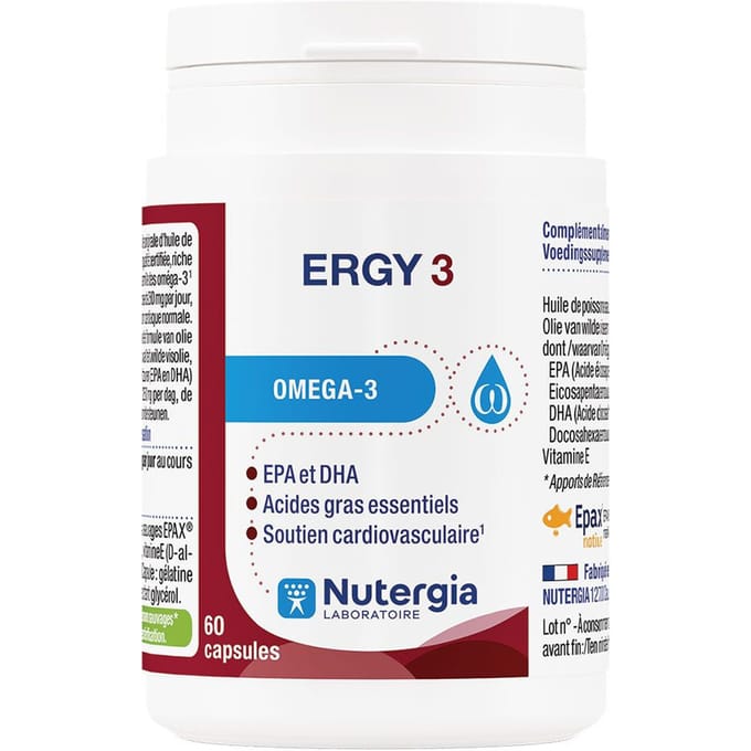 Nutergia Ergy 3 60 Capsules