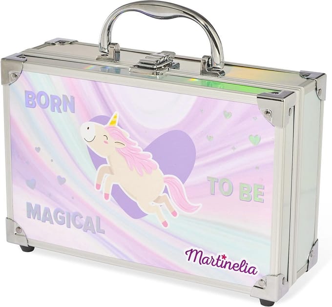 Unicorn Make-up Set voor Kinderen – Glitter Reis Koffer