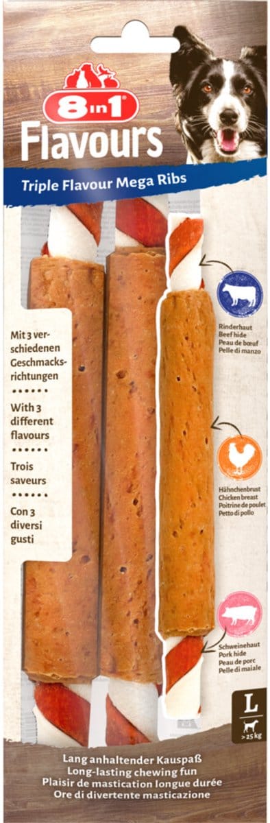 8in1 Triple Flavour Mega Ribs - 140 gr
