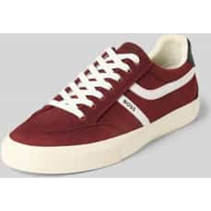 Sneakers met labelprint model 'AIDEN_TENN'