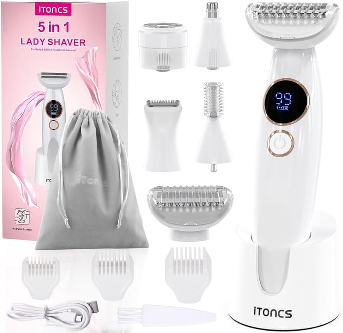 Epilator - Ladyshave - Epileerapparaat Dames Comfortabel