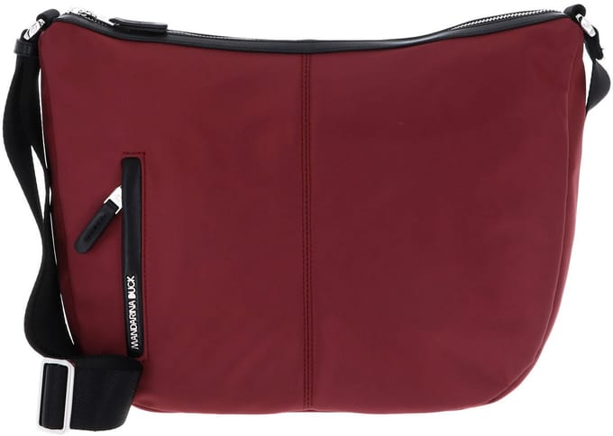 MANDARINA DUCK schoudertas Hunter Hobo Bag Grape donkerrood