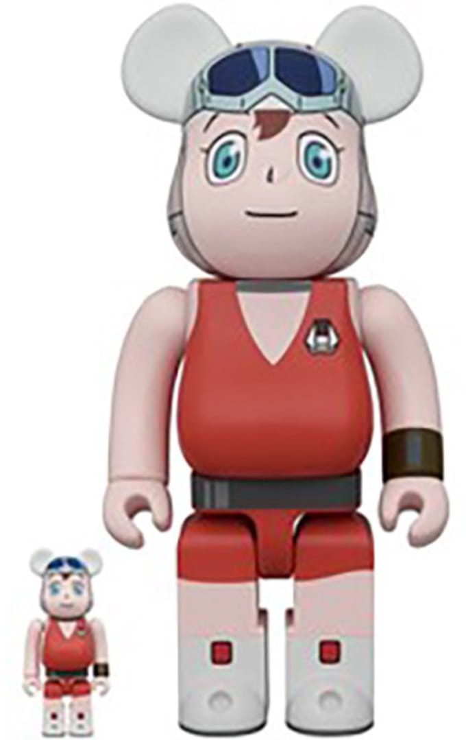 400% & 100% Bearbrick Set - Ream (Time Patrol)