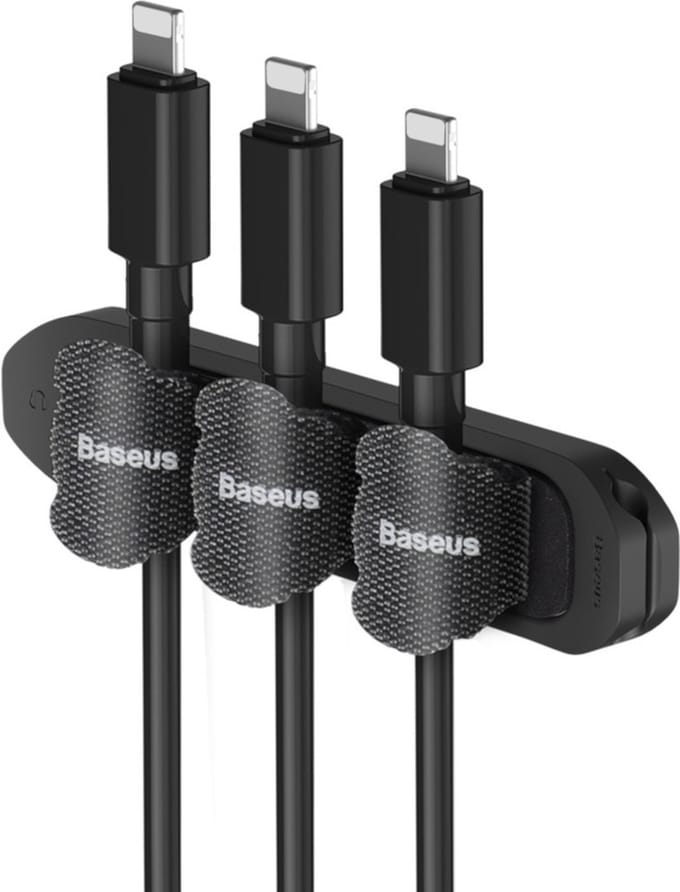 Baseus Zelfklevende Kabel Organizer Houder 15st.