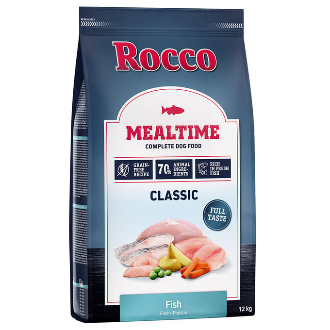 Rocco Mealtime - Vis Hondenvoer - Dubbelpak: 2 x 12 kg
