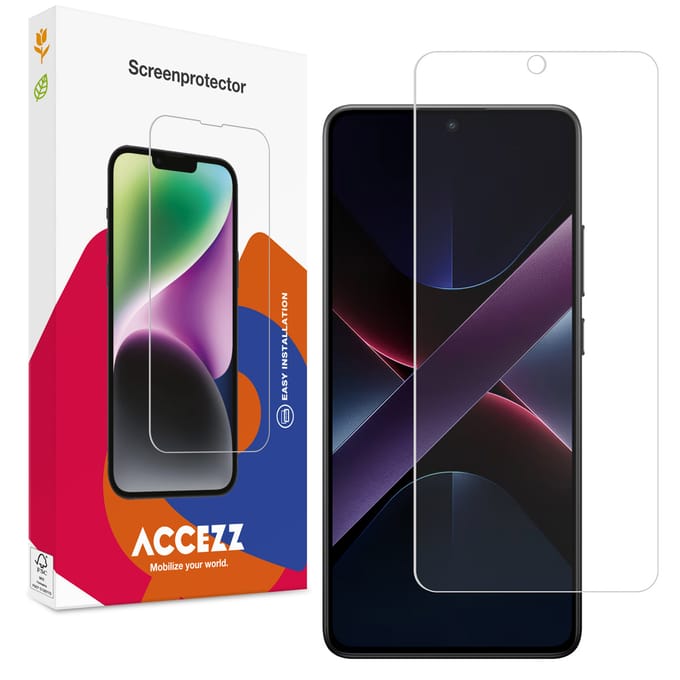 Accezz Screen Protector - Geschikt voor Xiaomi Poco X7 Pro - Gehard Glas Screenprotector