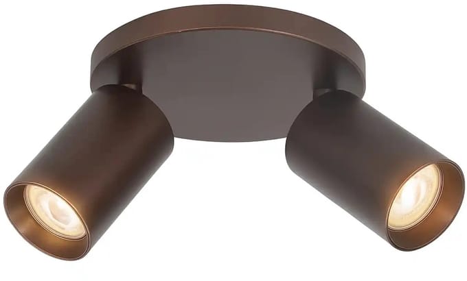Highlight - Spot Mila 2 lichts Ø 17 cm cacao