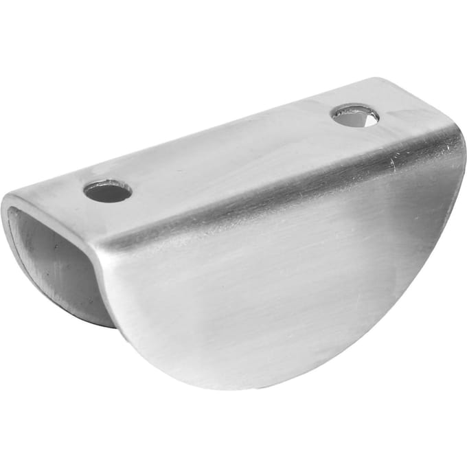 6 Pièces Acier Inoxydable Brossé Support Pince Verre Clip Panneau Outil de Fixation pour Usage Domestique
