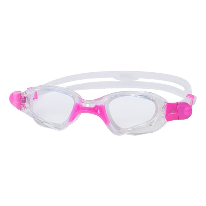 Zoggs Volwassenen Spectra Clear Logobril Unisex (Helder/Roze)