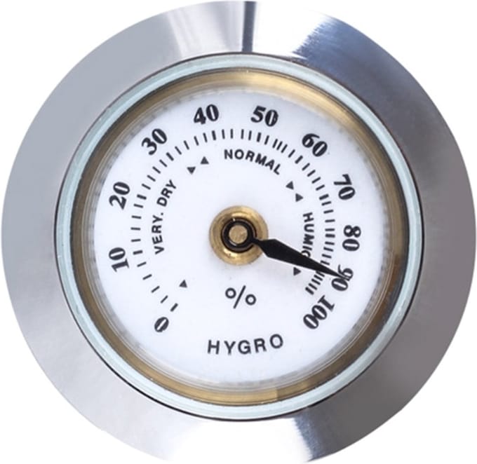 HQ - Hygrometer - Small - Analoog - 2,8cm - Glas