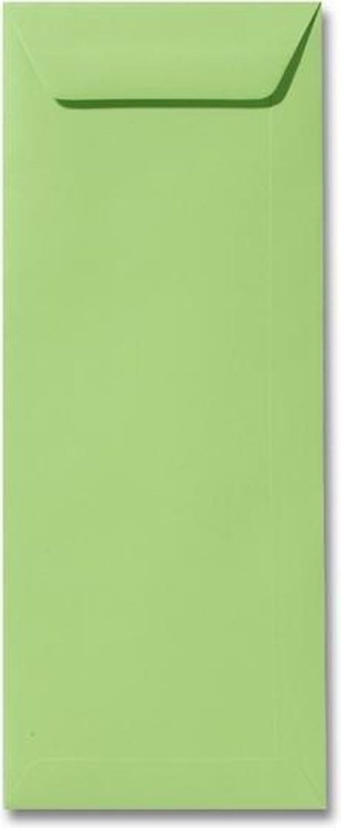 Envelop 12,5 x 31,2 Appelgroen, 60 stuks