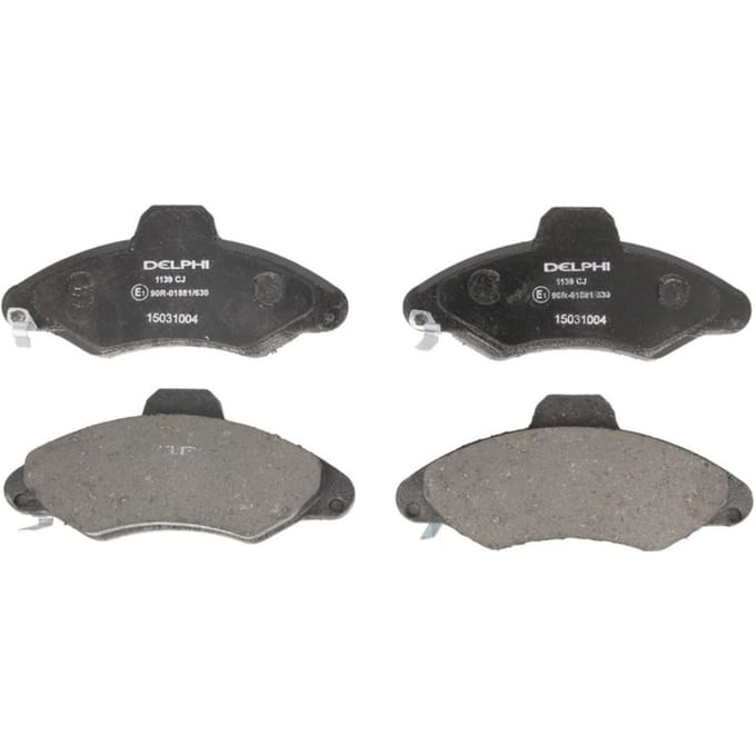 Remblokset DELPHI LP1139, voor
