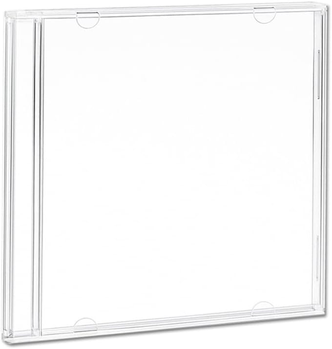 Allecto - Cd Jewel Cases - 10 Stuks Transparant Zonder Trays