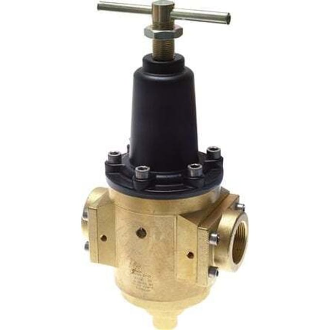 Drukregelaar G1 1/2'' 15000l/min 0.5-8.0bar/7-116psi Messing